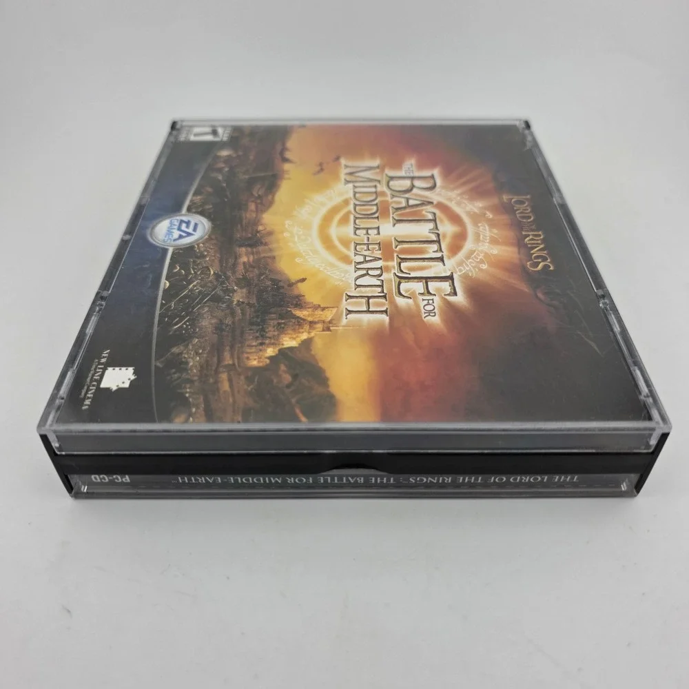 EA The Lord of the Rings The Battle for Middle-Earth PC-CD 4-Disc Set FAIR